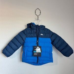 Trespass Navy Kids Puffer Jacket